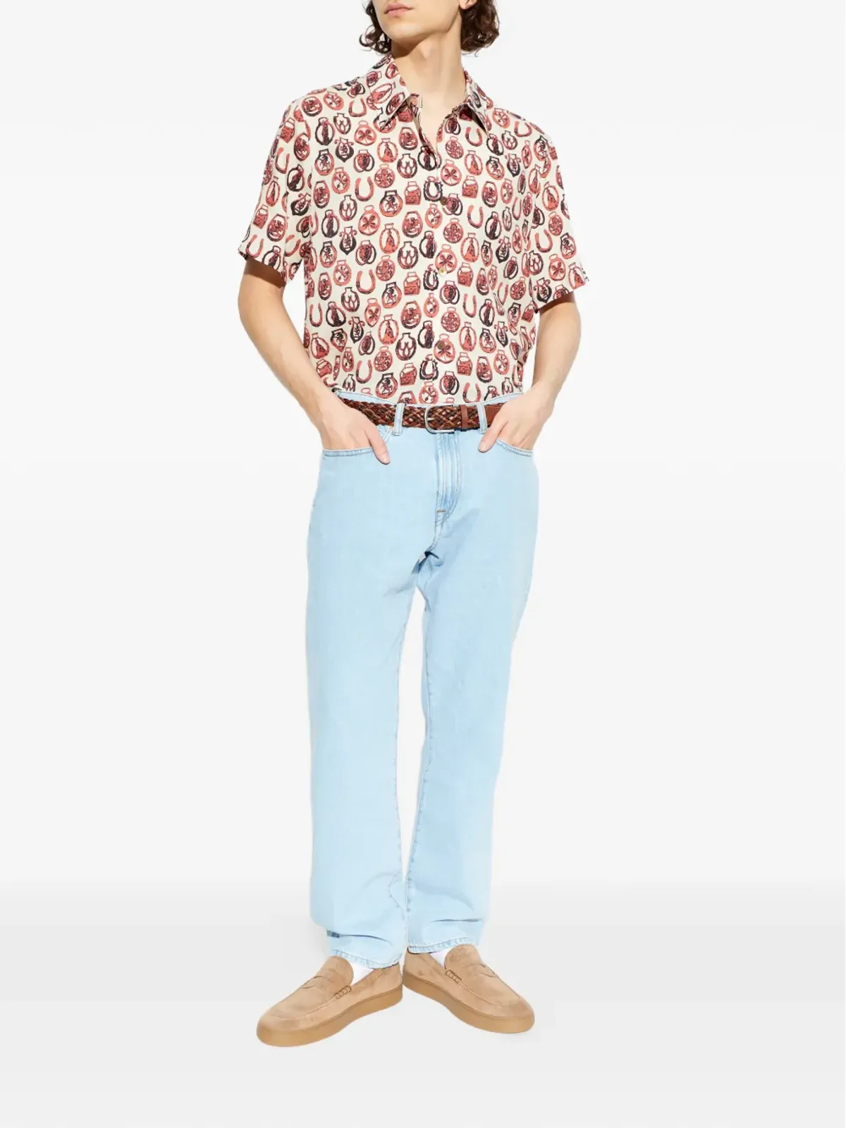 PS Paul Smith グラフィックプリント半袖シャツ - 画像2