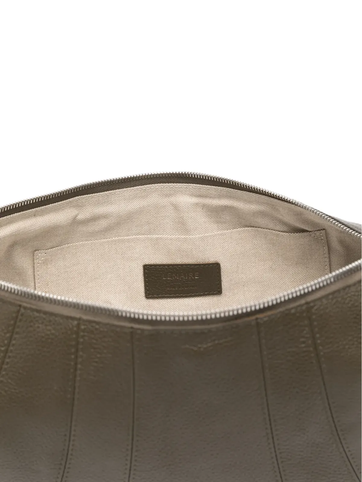 LEMAIRE クロワッサン型ジップトップ トートバッグ - 画像5