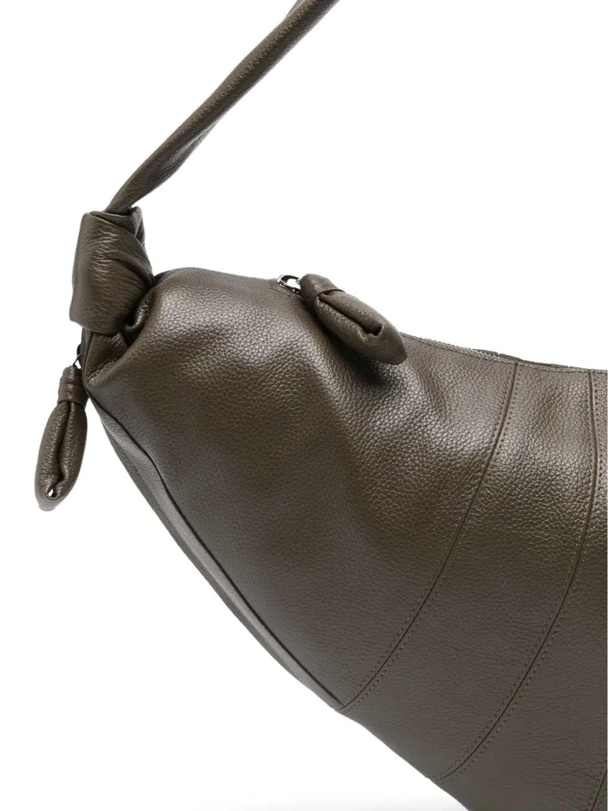 LEMAIRE クロワッサン型ジップトップ トートバッグ - 画像4