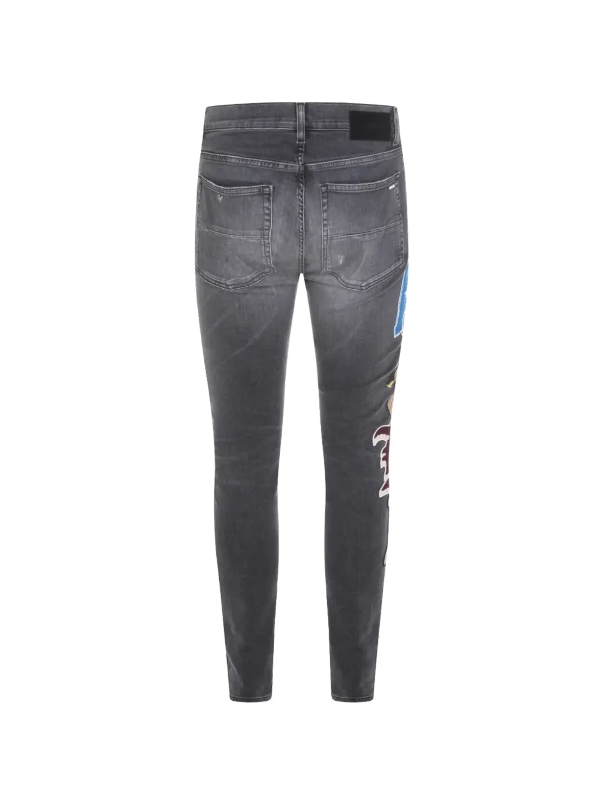 AMIRI リップドパッチスキニージーンズ - 画像2