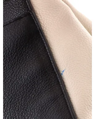 Saint Laurent Pre-Owned リヴ・ゴーシュ カバス レザー スモール トートバッグ - サムネイル4