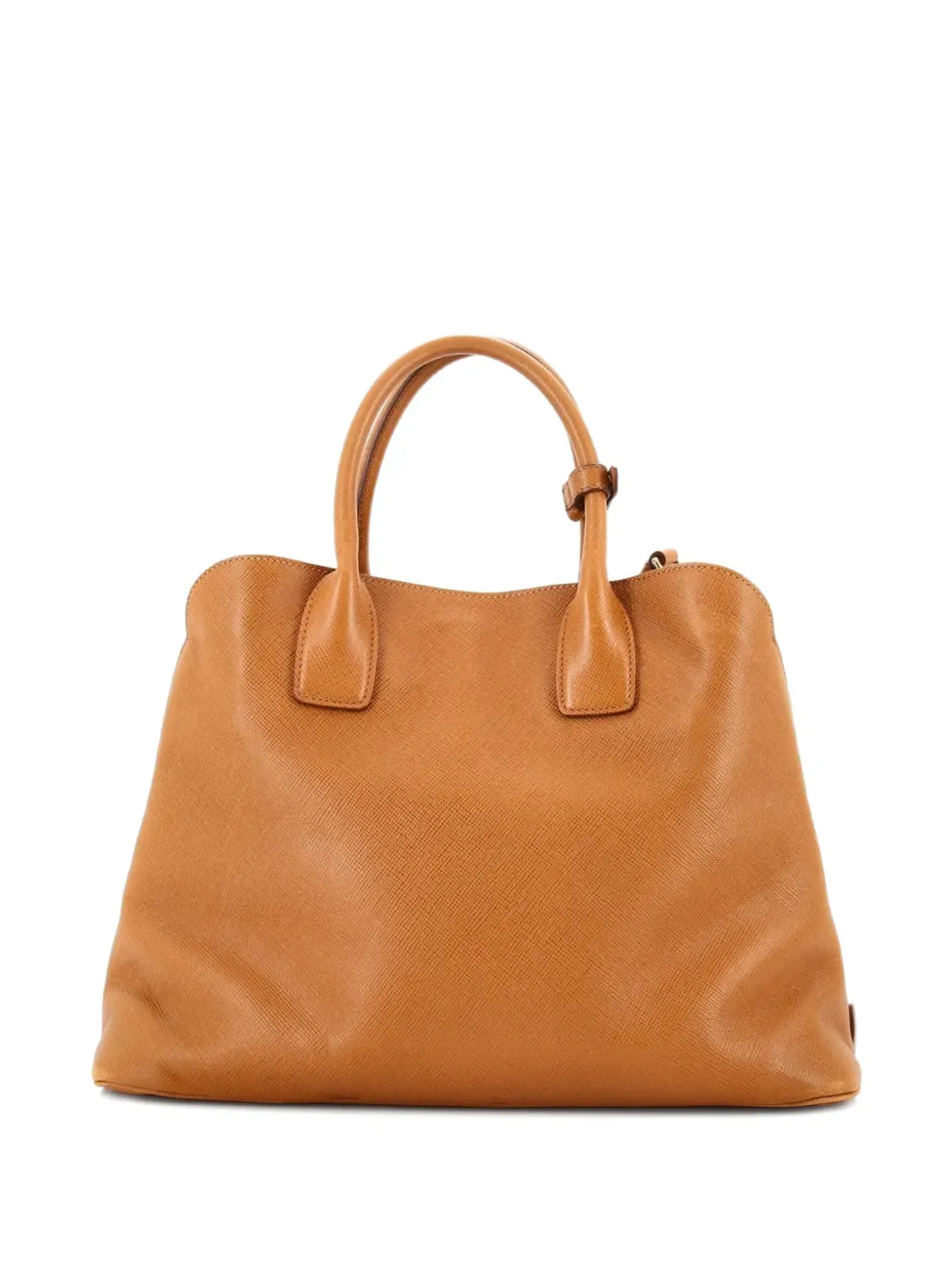 Prada Pre-Owned キュイール・プロムナード フロントジップ サフィアーノレザー トートバッグ - 画像2