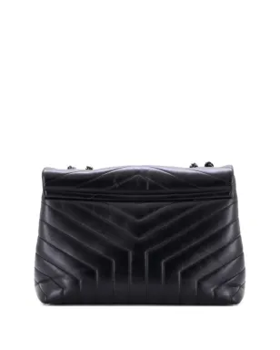 Saint Laurent Pre-Owned ルルー マテレッセ シェブロン レザー ミディアム ショルダーバッグ - サムネイル2