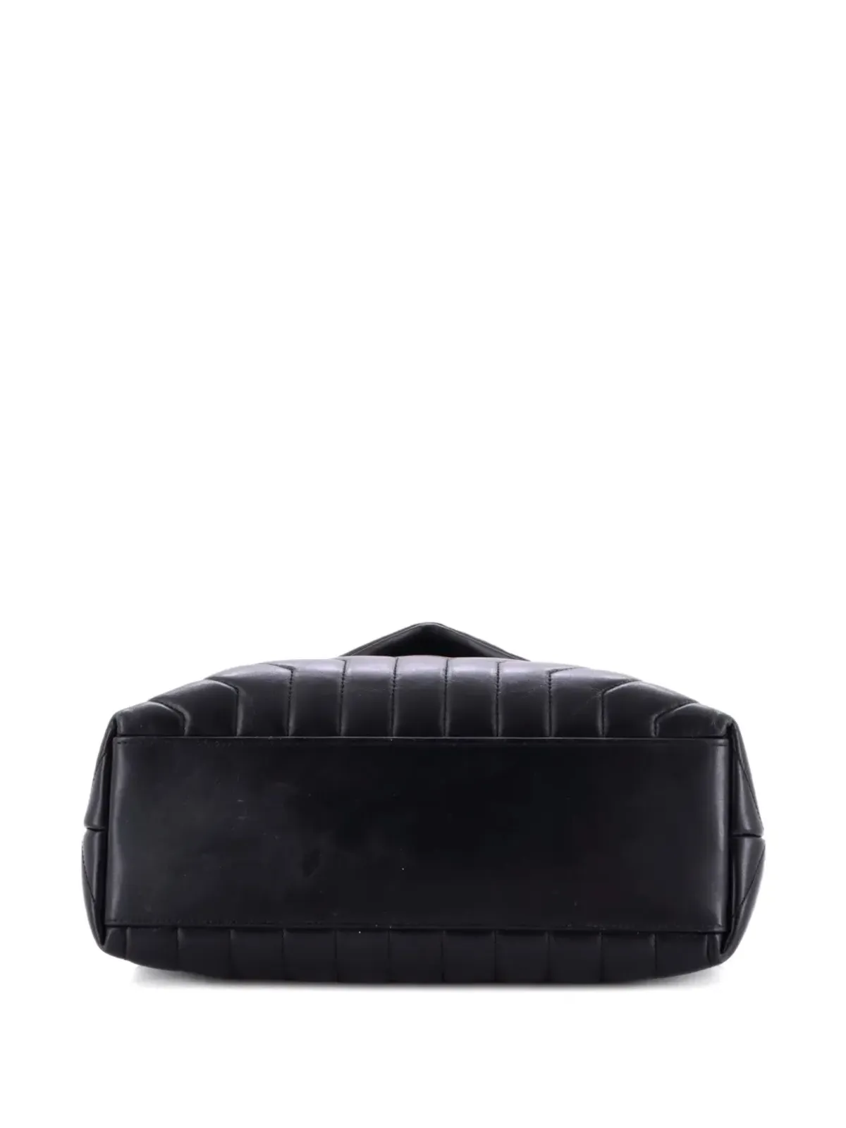 Saint Laurent Pre-Owned ルルー マテレッセ シェブロン レザー ミディアム ショルダーバッグ - 画像4