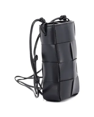 Bottega Veneta - Cassette Phone Holder Maxi Intrecciato Leather クロスボディバッグ - サムネイル3