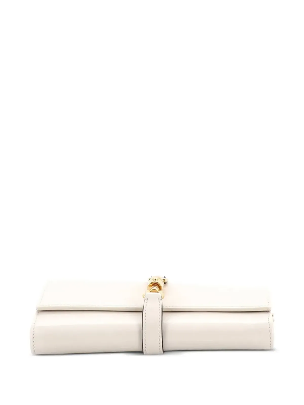 Gucci Pre-Owned ジャッキー 1961 コンチネンタル チェーン ウォレット レザー クロスボディ バッグ - ニュートラルカラー - 画像3