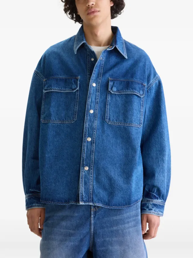 Bellerose Bellerose ポケットシャツ ブルーの商品画像
