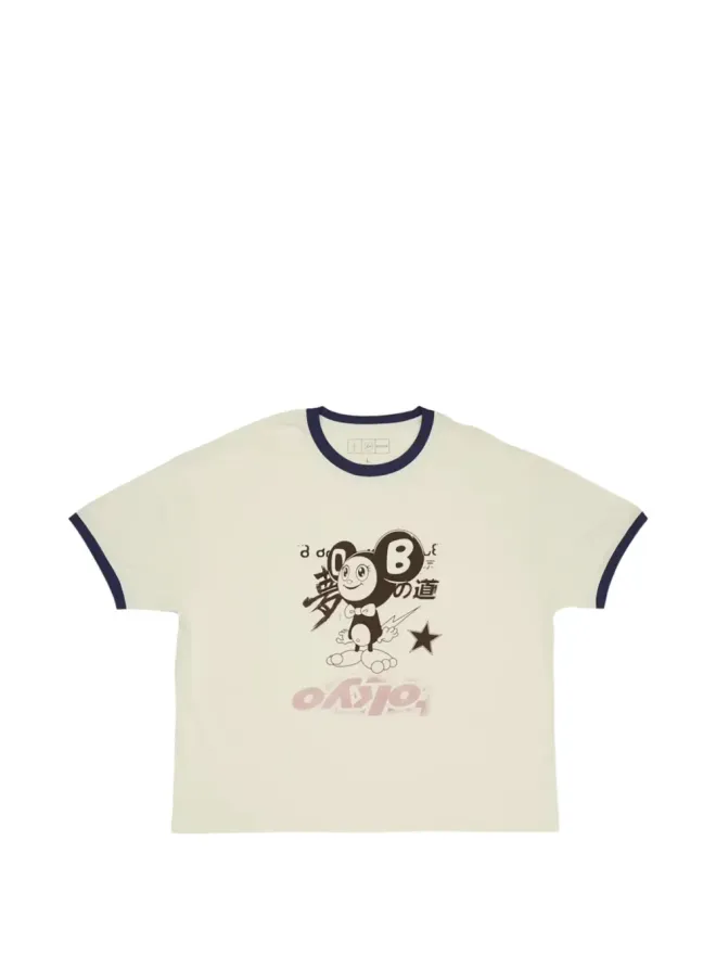 Travis Scott Travis Scott トラヴィス・スコット x Fragment x Takashi Murakami 東京リンガーTシャツの商品画像