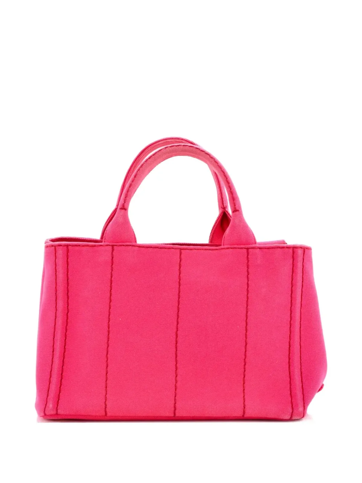 Prada Pre-Owned Canapa コンバーチブル・ショッピング・キャンバス・トートバッグ - 画像2