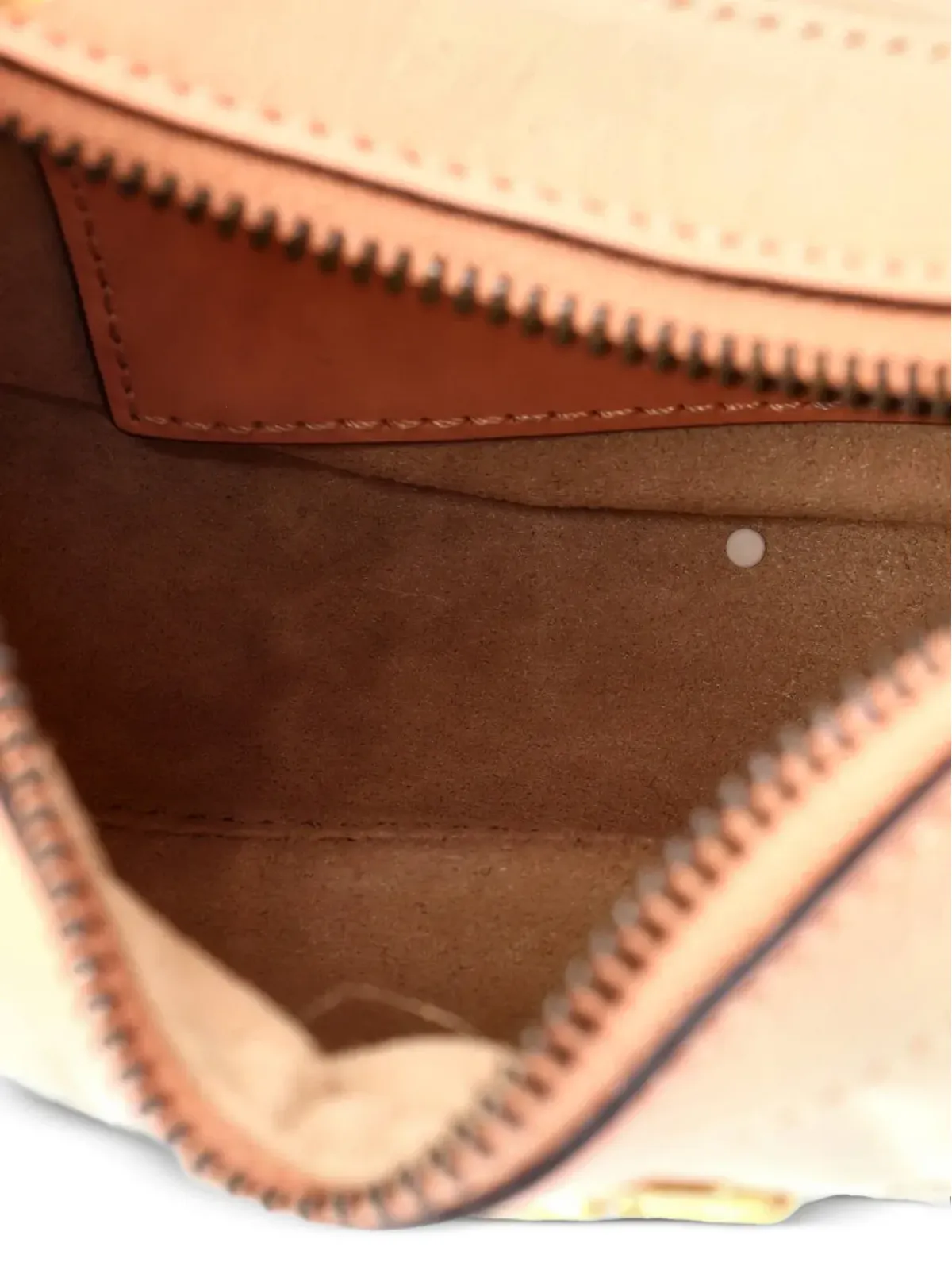 Gucci Pre-Owned GG Marmont 半月型マテラッセ レザー ホーボーバッグ ピンク - 画像5