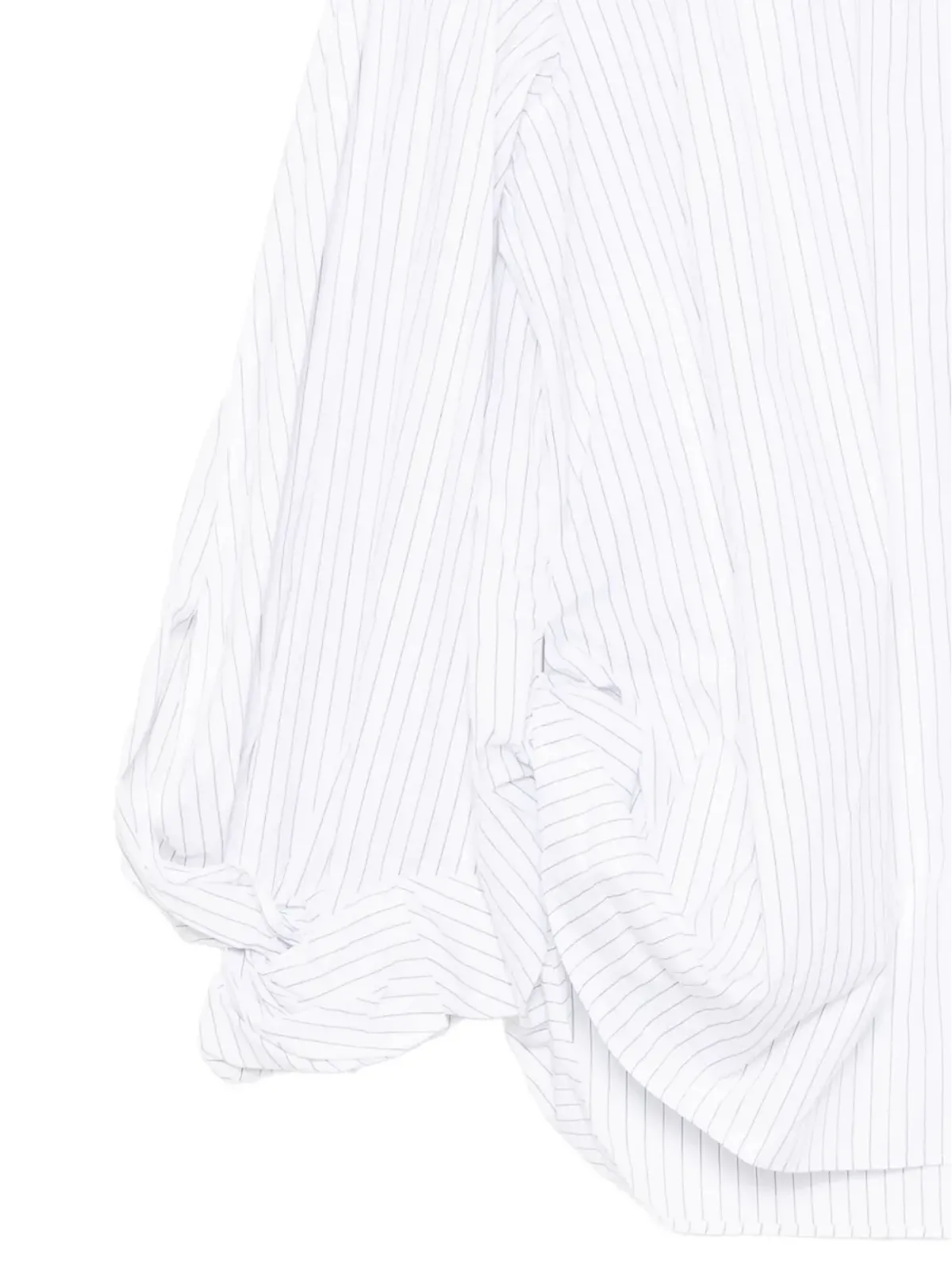 JNBY コットンストライプシャツ - White - 画像3