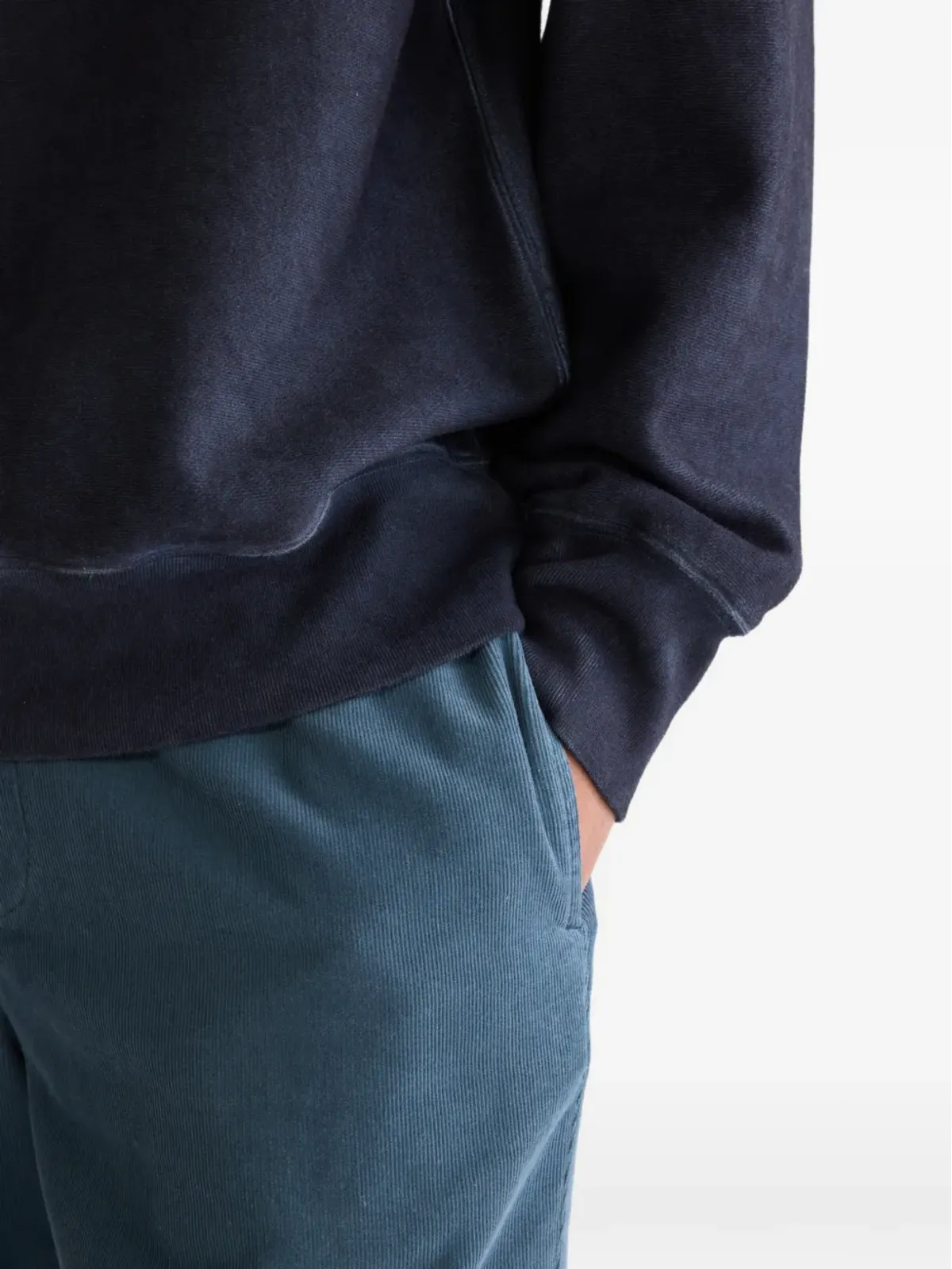 Bellerose フェード加工スウェットシャツ - 画像4