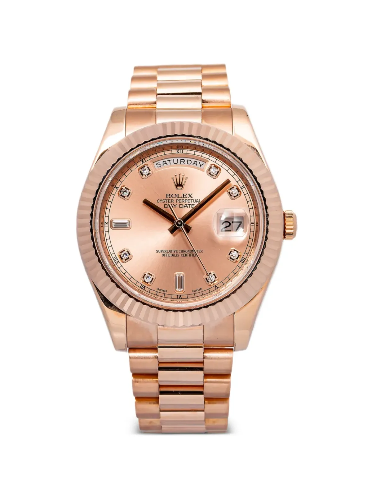 Rolex デイトデイトII ピンク ウォッチ - 画像1