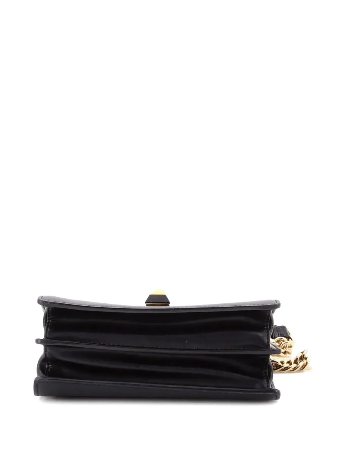 Fendi Pre-Owned Kan I Bag Zucca エンボスレザー ショルダーバッグ ブラウン - 画像4