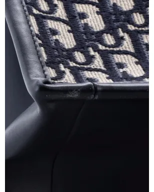 Christian Dior Pre-Owned Book Tote with Strap Oblique Canvas Tote Bag - Blue - サムネイル5