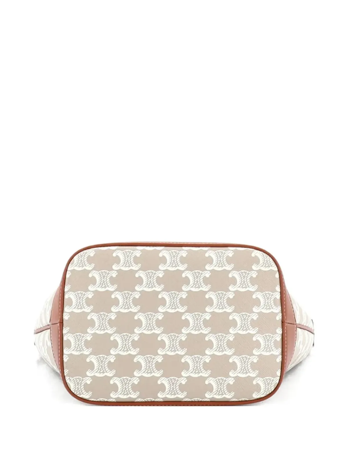 Celine Pre-Owned トリオンフ コーテッドキャンバス バケットバッグ - 画像4