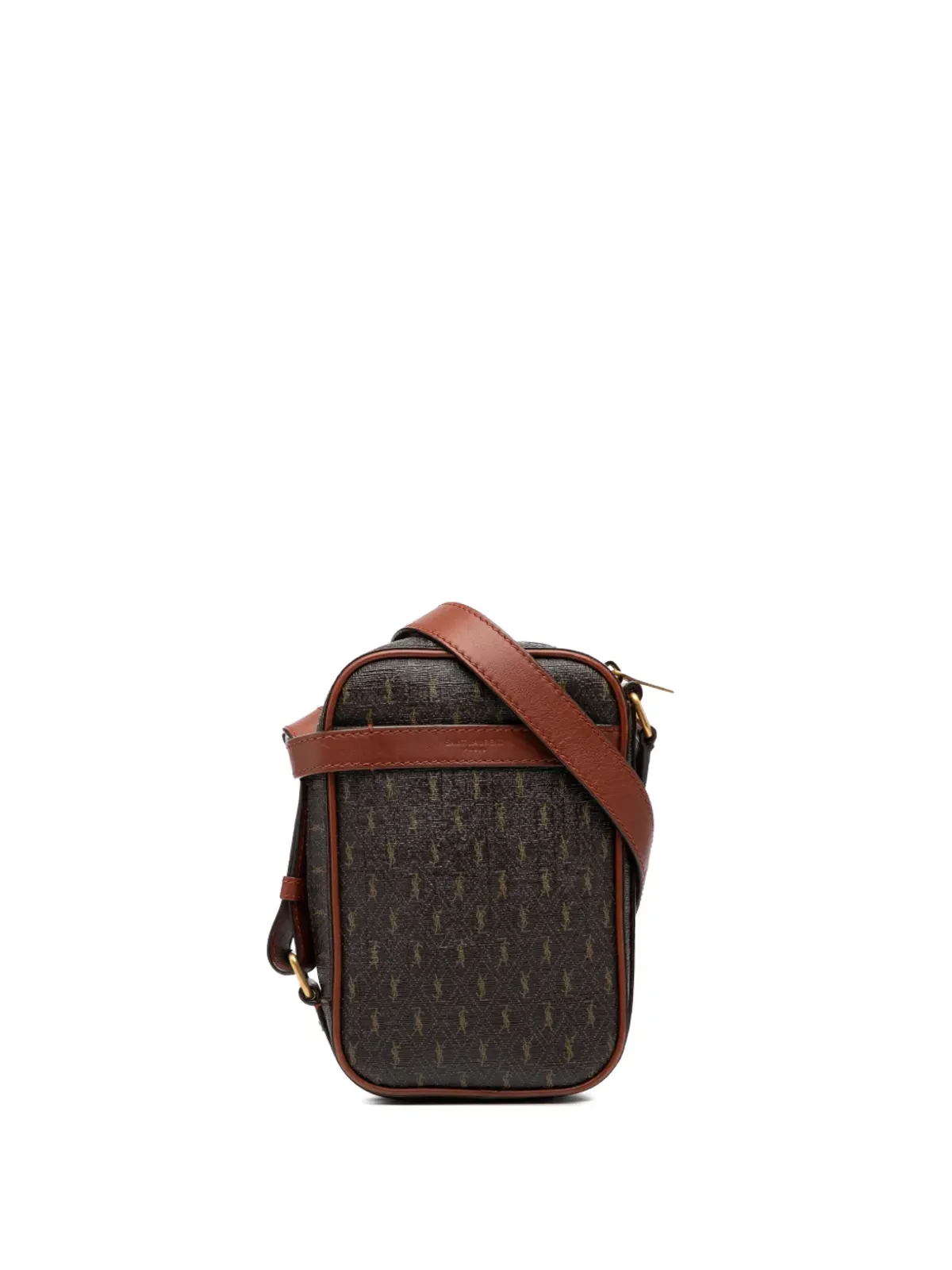 Saint Laurent Pre-Owned Le Monogramme コーテッドキャンバス ポーチ クロスボディバッグ - 画像1
