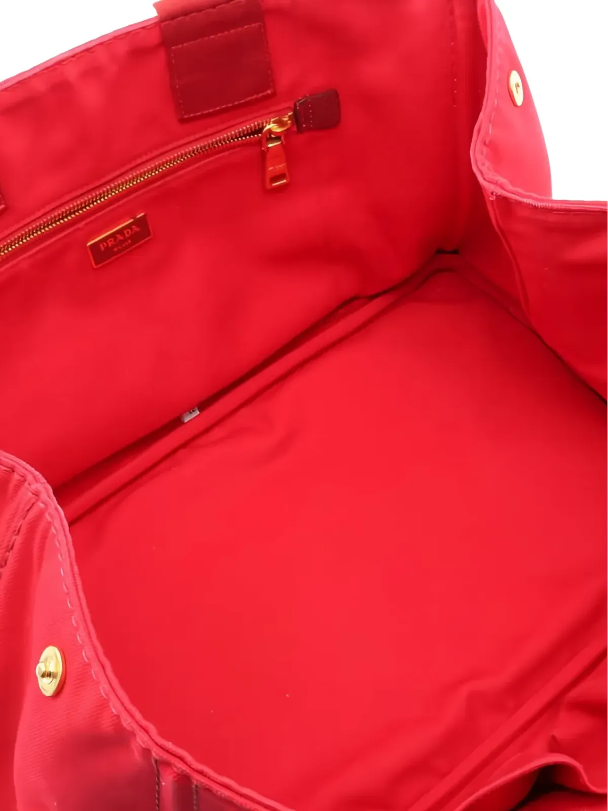 Prada Pre-Owned キャンパス地トートバッグ - 画像3