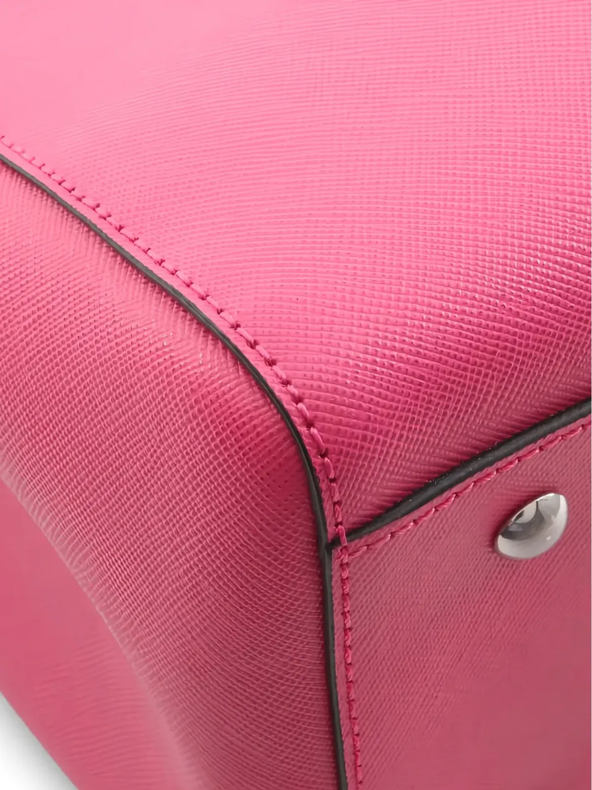 MCM Pre-Owned トートバッグ（ピンク／2ウェイ・レザー） - 画像3