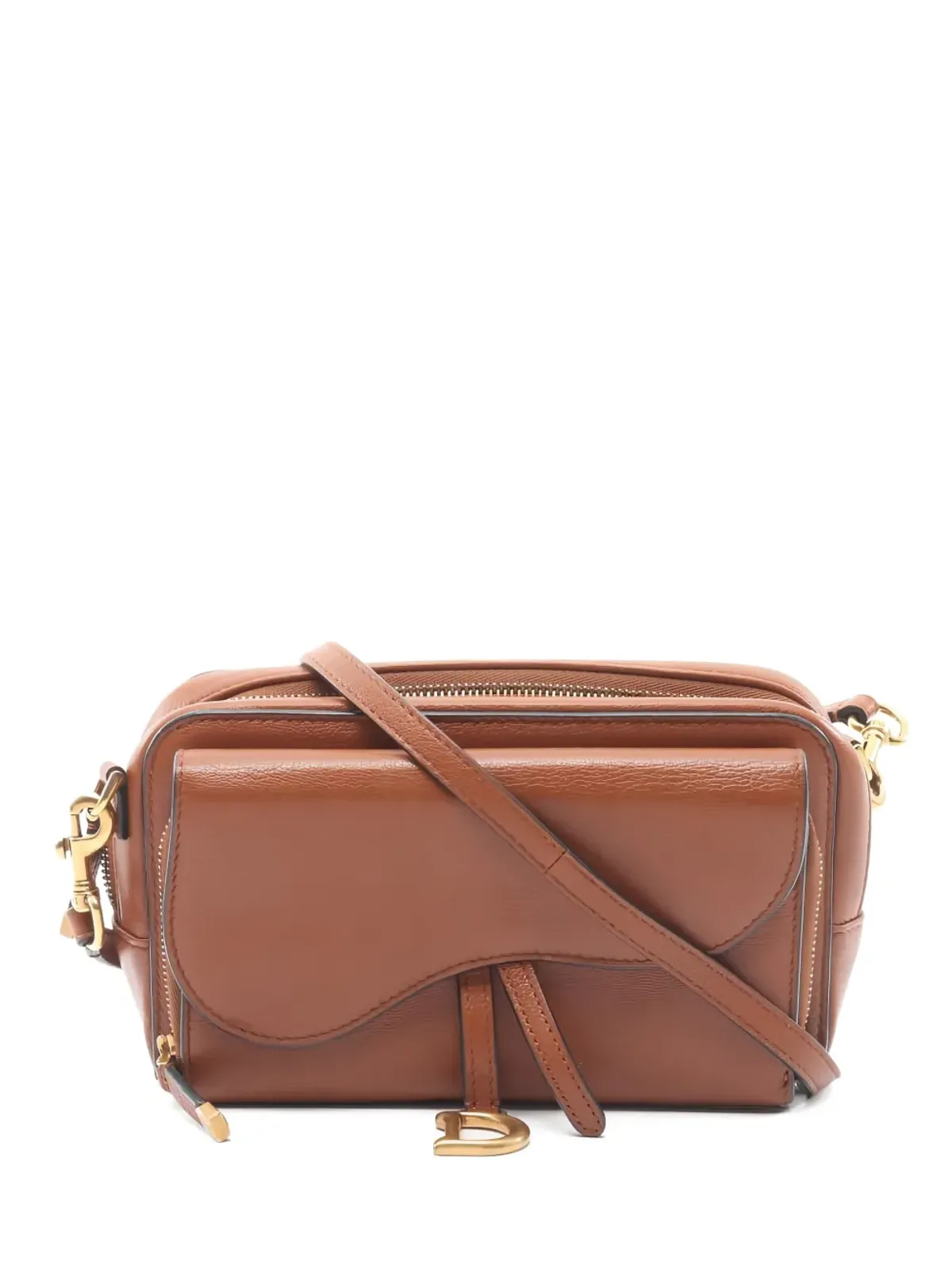 Christian Dior Pre-Owned ダブルサドルポーチ ショルダーバッグ - 画像1