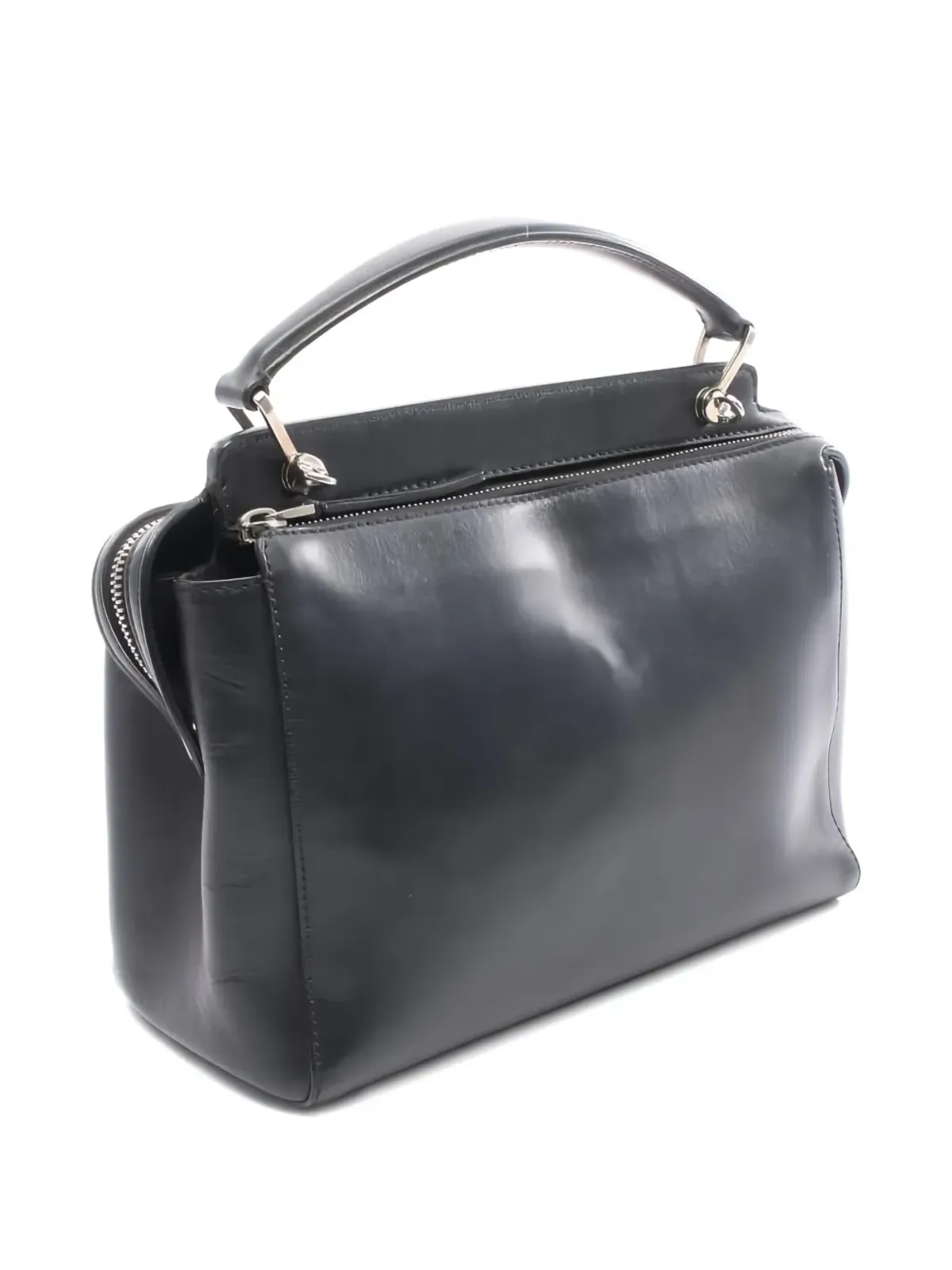 Fendi Pre-Owned 2000s Dot Com レザー トートバッグ - ブラック - 画像2