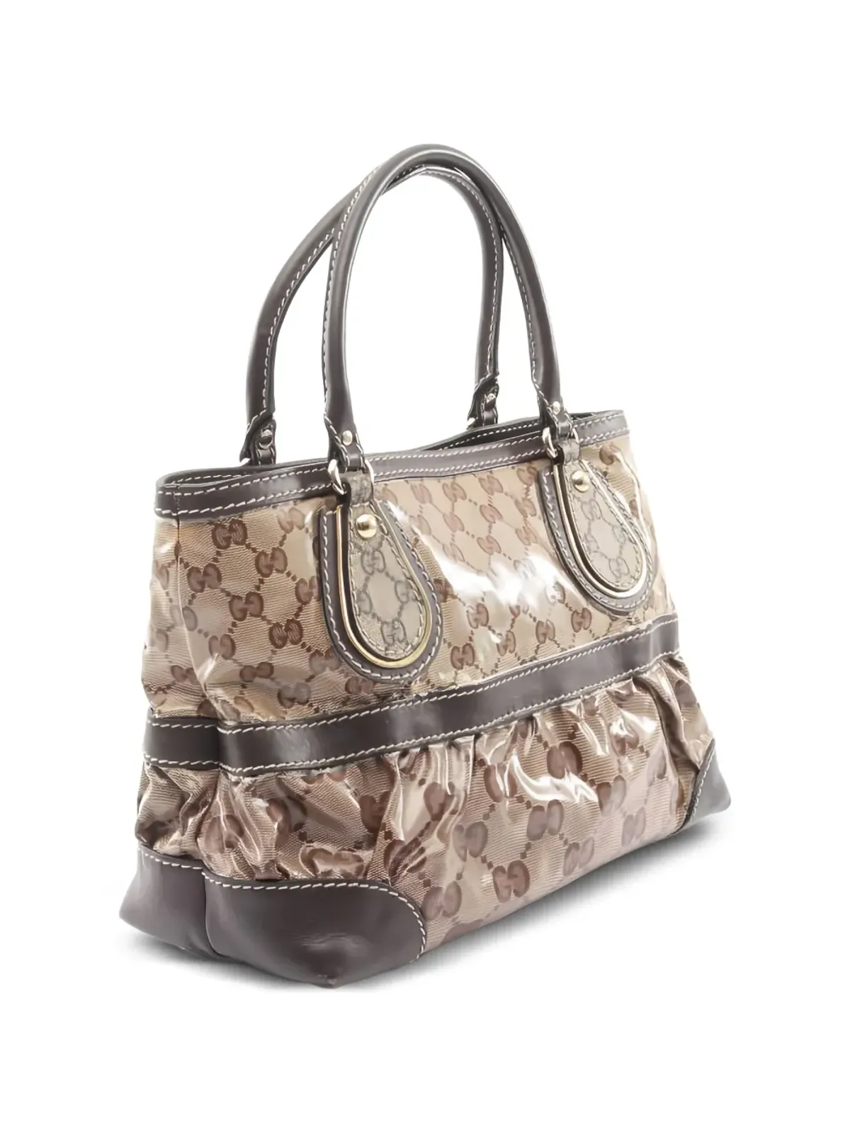 Gucci Pre-Owned 2000s GG Crystal トートバッグ - 画像2