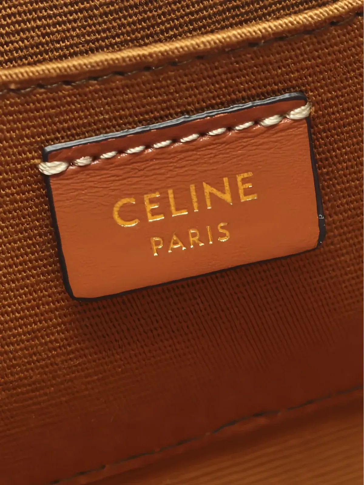 Celine Pre-Owned Triomphe ミニバッグ - 画像4