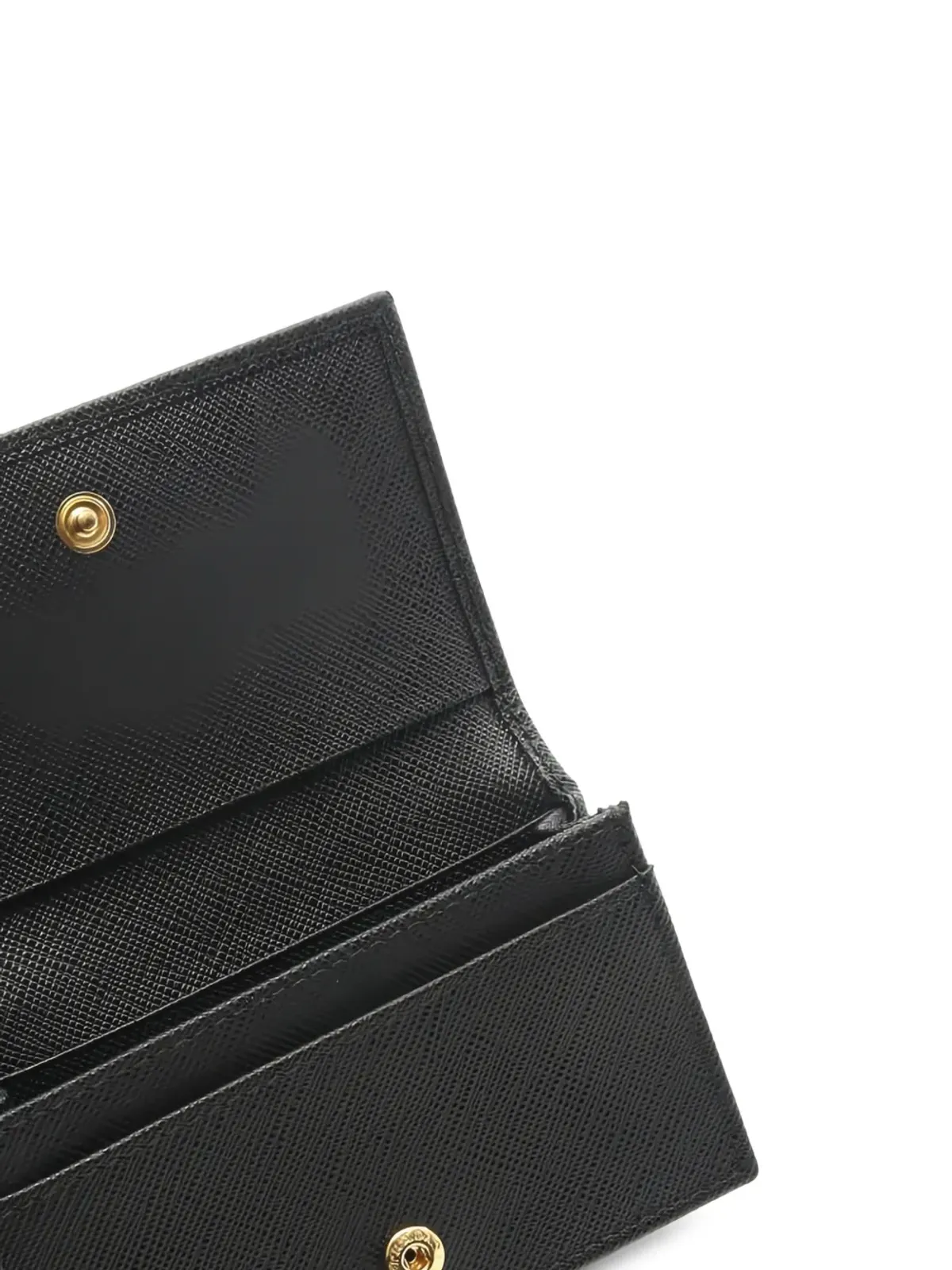 Prada ビンテージ サフィアーノ トライアングル ウォレット - 画像5
