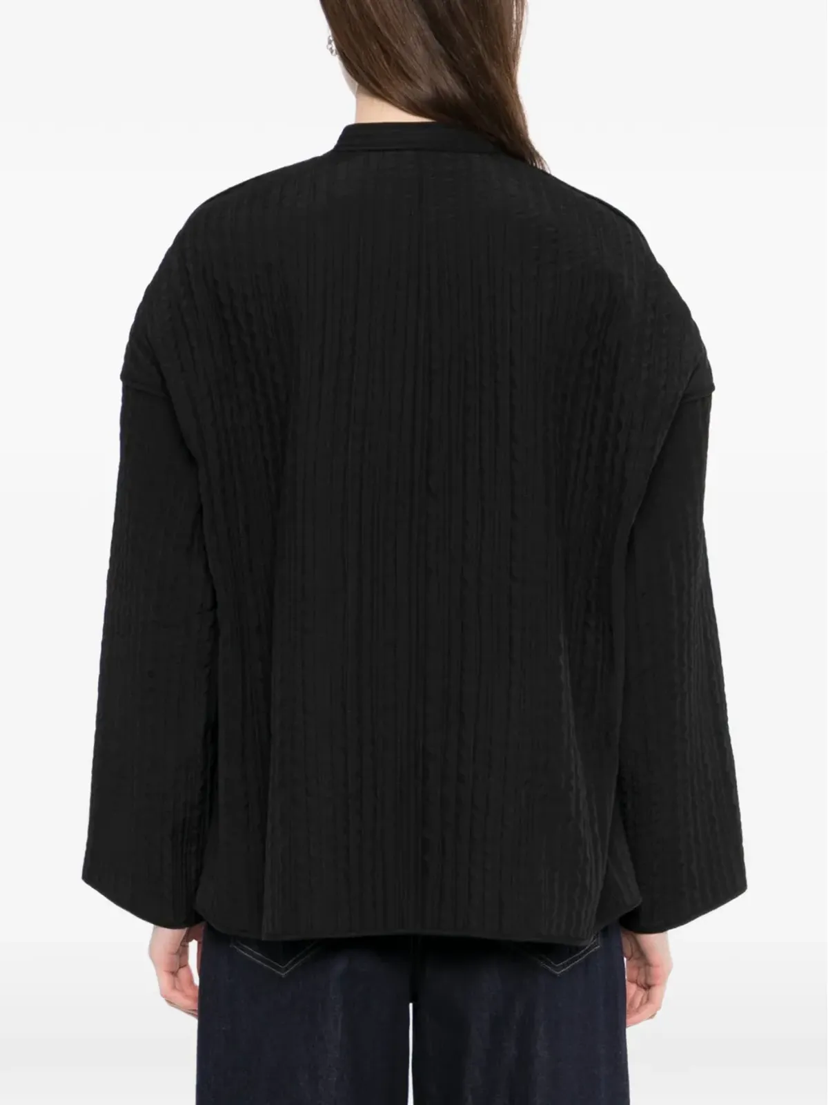 LESS silk padded jacket - 画像4