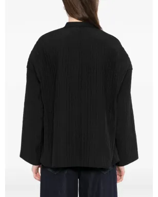 LESS silk padded jacket - サムネイル4