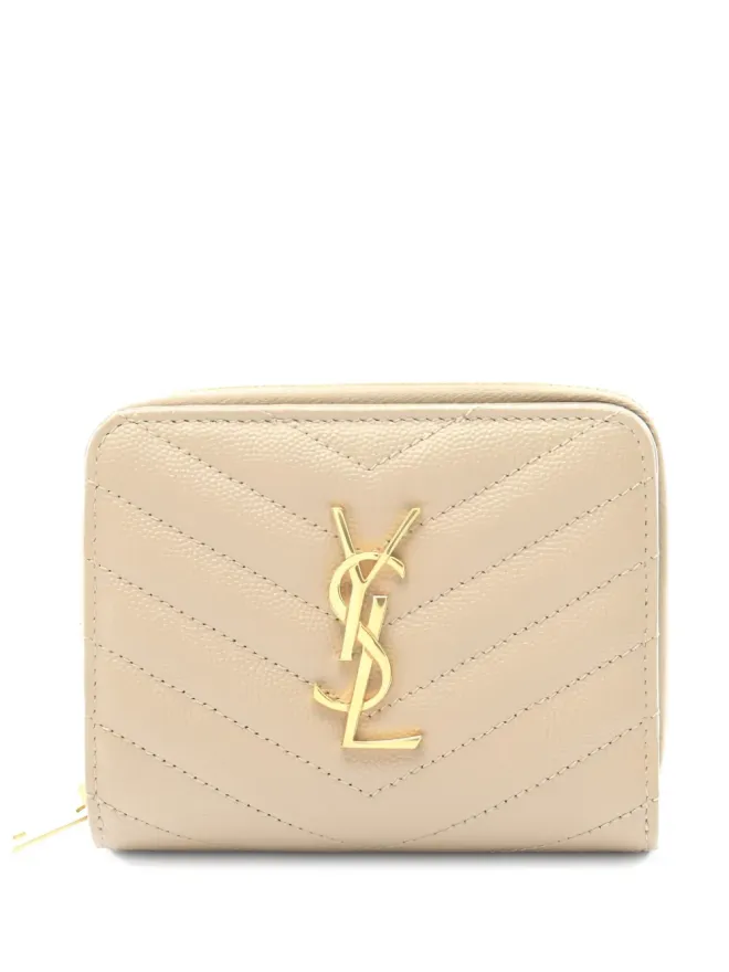 Saint Laurent Pre-Owned Saint Laurent Pre-Owned Cassandre 二つ折りレザー財布の商品画像