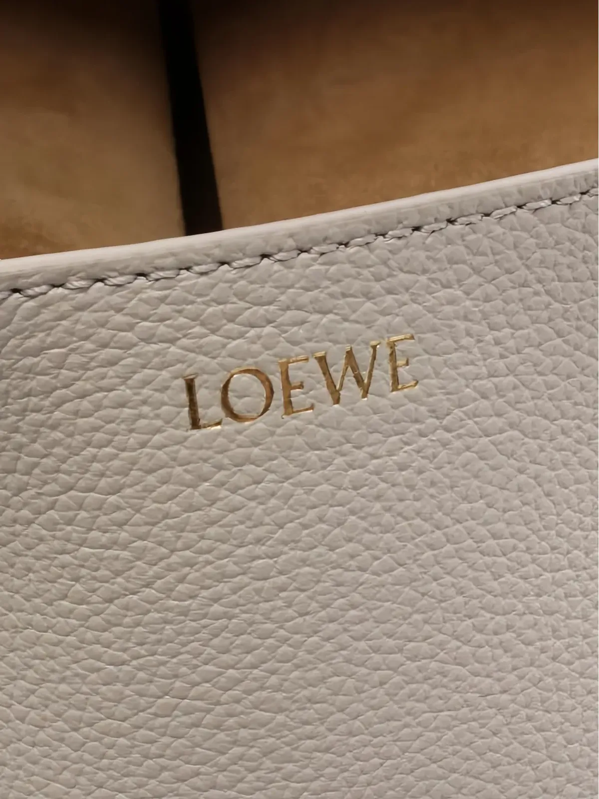 Loewe Pre-Owned パズルフォールド2ウェイ レザーショルダーバッグ - 画像4