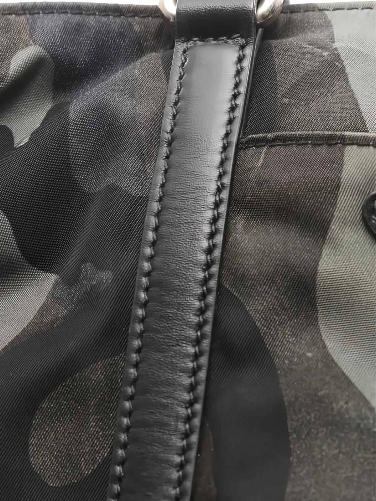 Prada Pre-Owned 2000s カモフラージュ トートバッグ - グレー - 画像4