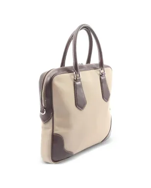 Prada Pre-Owned 2000年代 キャンバスレザー トートバッグ - サムネイル2