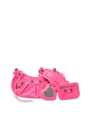 Balenciaga Pre-Owned レザー ショルダーバッグ Le Cagole - ピンク - サムネイル1
