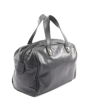 Loewe Pre-Owned Anagram Leather Tote Bag - Black - サムネイル2