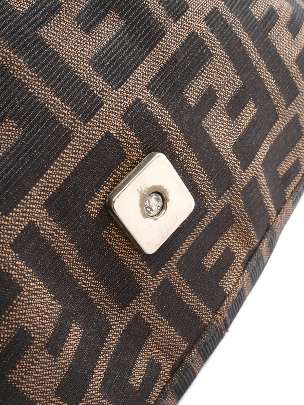 Fendi Pre-Owned 2010s マンマ キャンバス ショルダーバッグ - 画像5