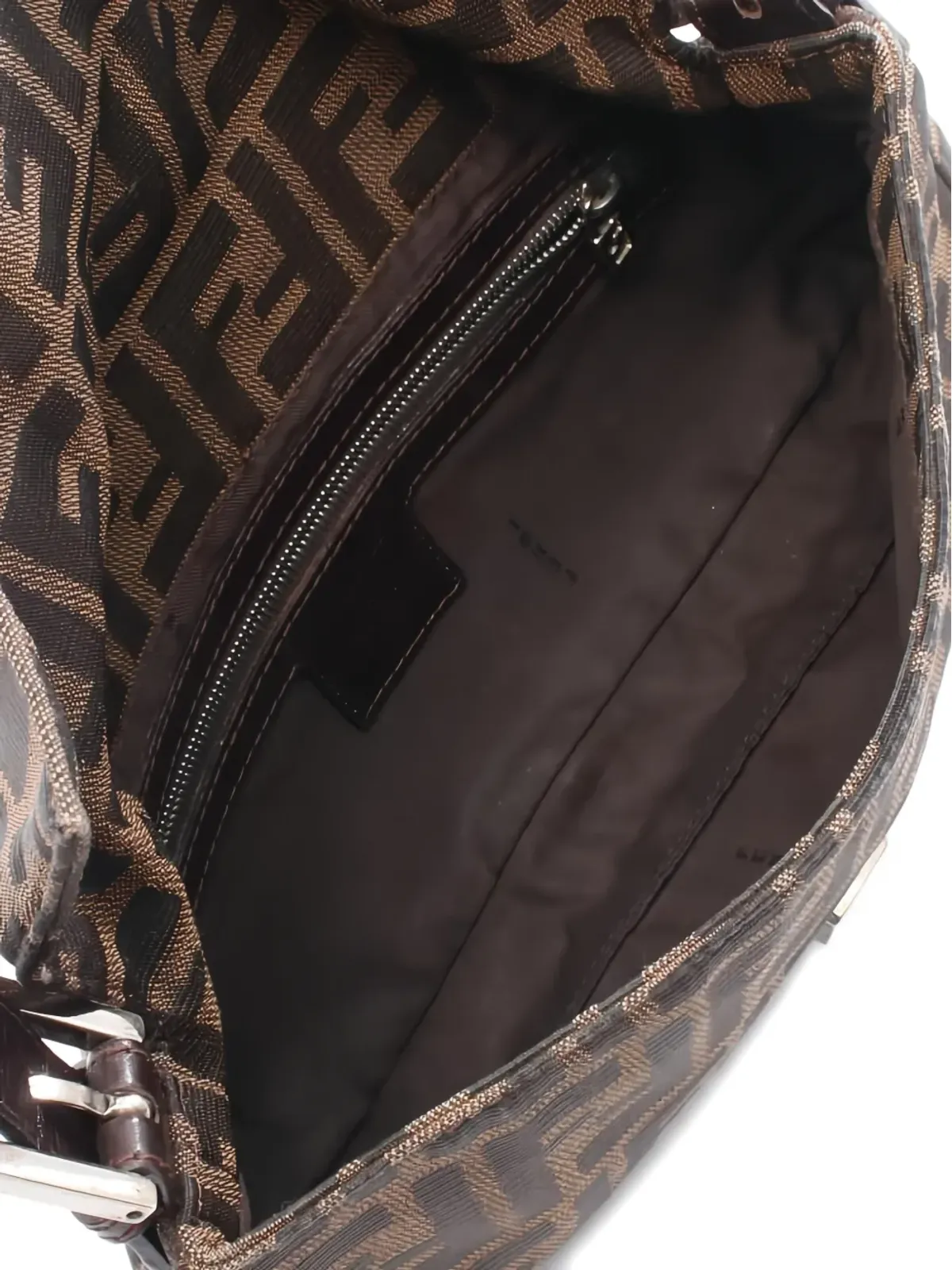 Fendi Pre-Owned 2010s マンマ キャンバス ショルダーバッグ - 画像3
