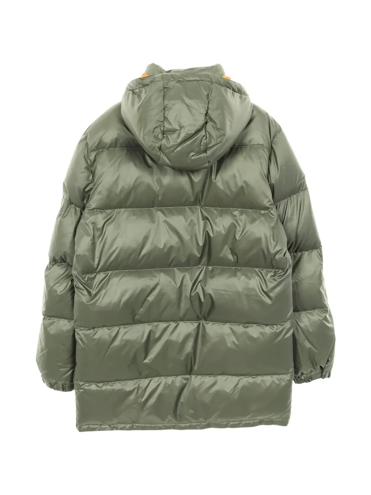 Prada Pre-Owned 2000s ロゴプレート付き ダウンジャケット - グリーン - 画像2