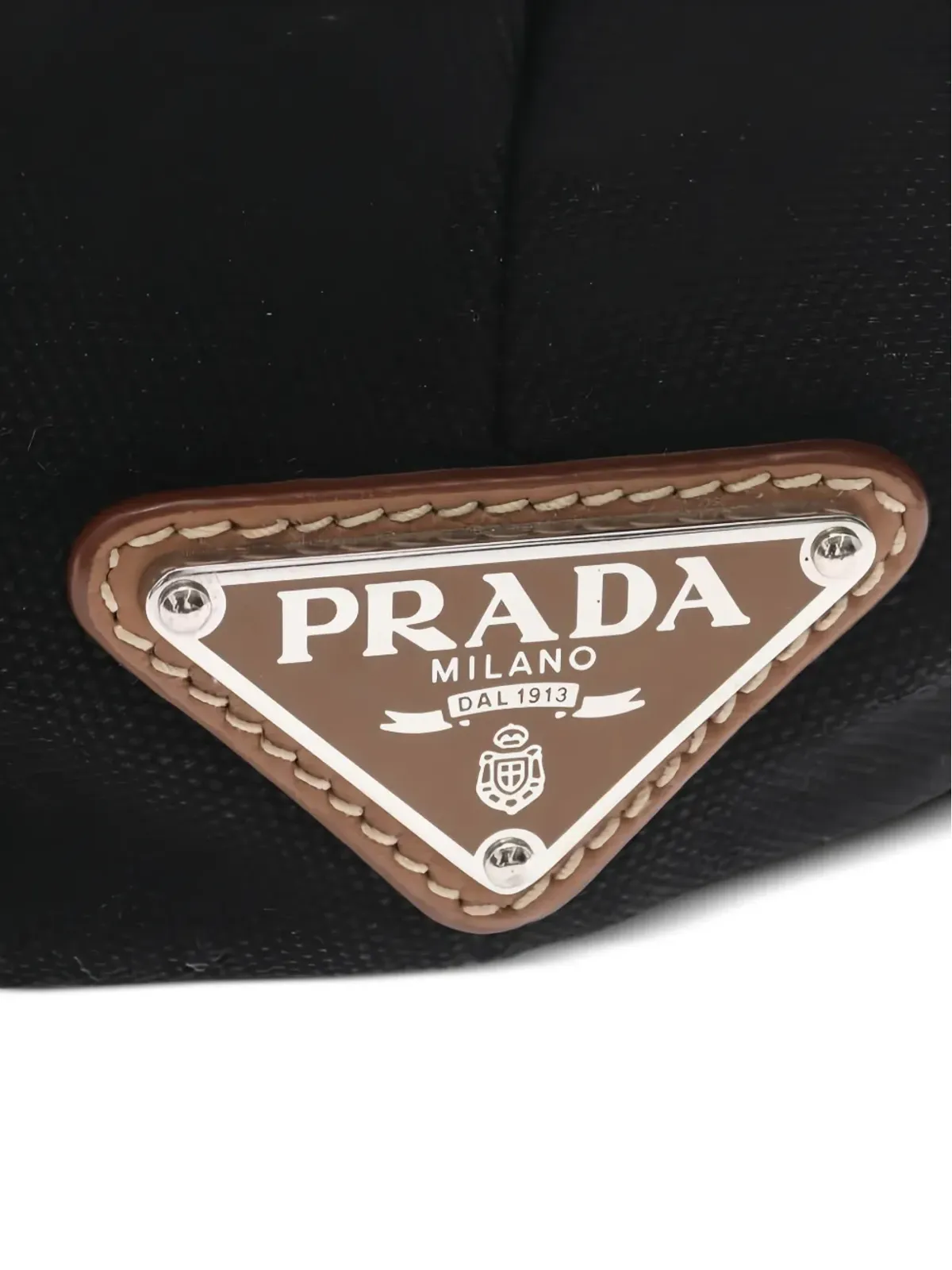Prada Pre-Owned 2000s canvas 2way handbag - Black - 画像3