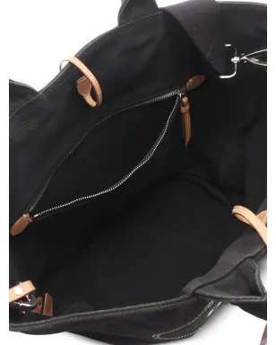 Prada Pre-Owned 2000s canvas 2way handbag - Black - サムネイル4