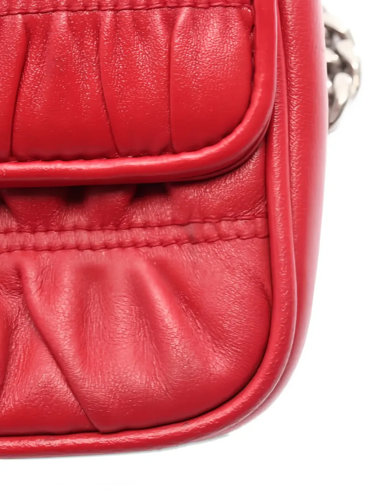 Prada Pre-Owned ガーフル・サウンドロック チェーンショルダーバッグ - 画像5