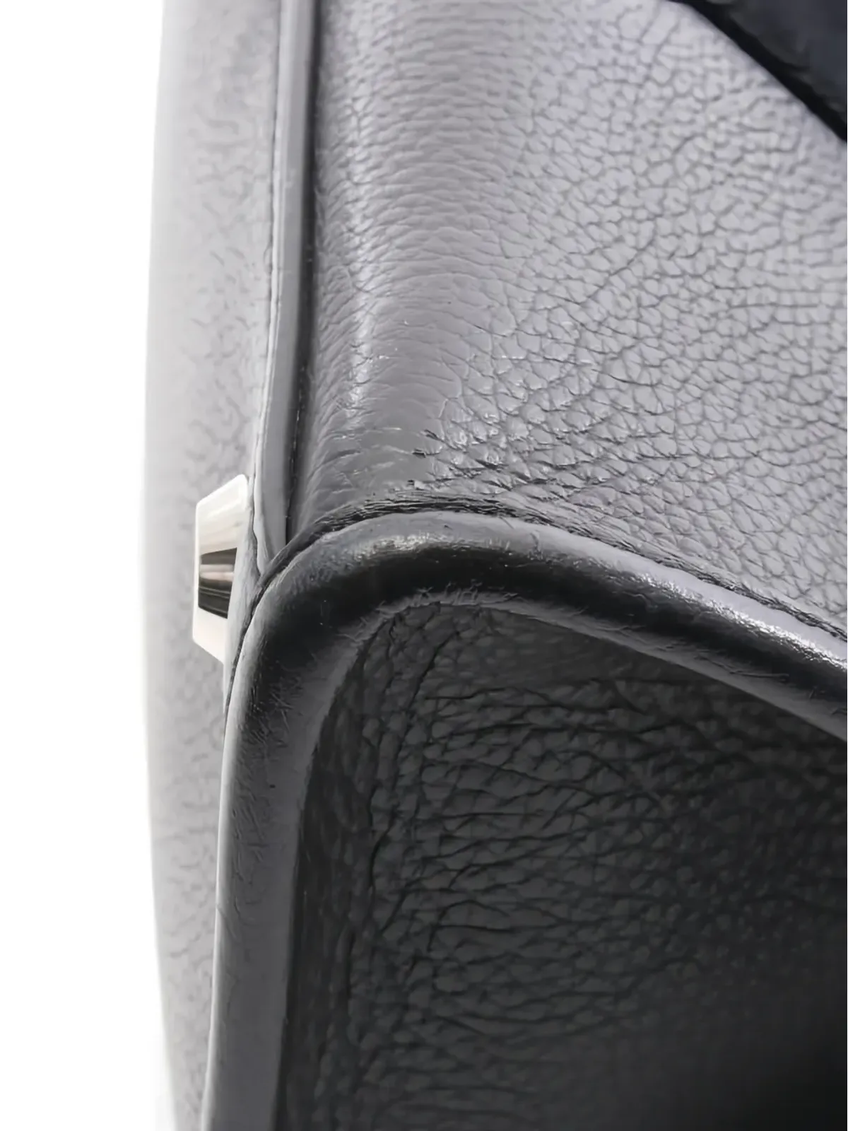 Balenciaga Pre-Owned ハードウェアレザートートバッグ - ブラック - 画像5