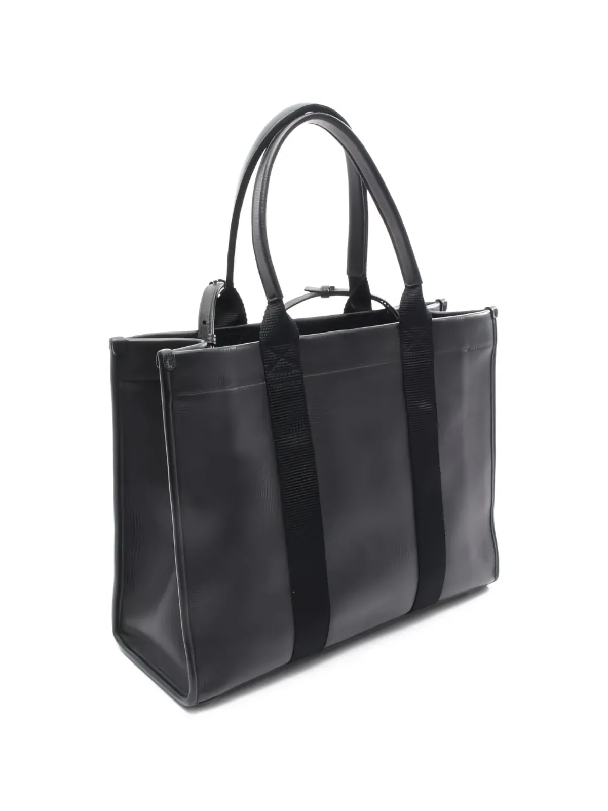 Balenciaga Pre-Owned ハードウェアレザートートバッグ - ブラック - 画像2
