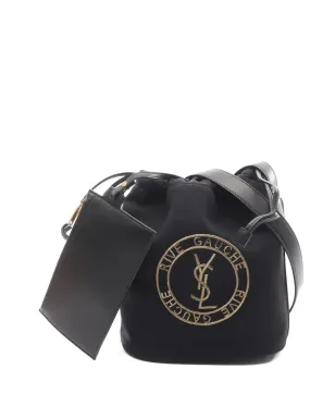 Saint Laurent Pre-Owned リヴ・ゴーシュ バケットバッグ - ブラック - サムネイル1