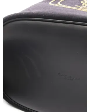 Saint Laurent Pre-Owned リヴ・ゴーシュ バケットバッグ - ブラック - サムネイル5