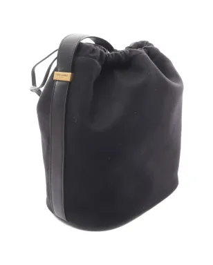 Saint Laurent Pre-Owned リヴ・ゴーシュ バケットバッグ - ブラック - サムネイル2