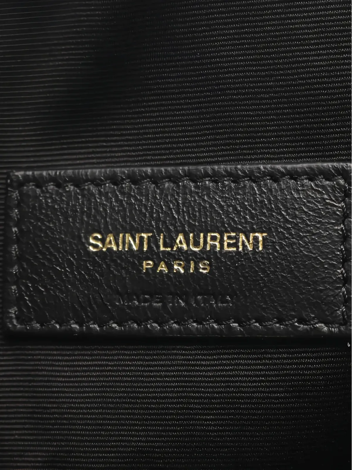 Saint Laurent Pre-Owned リヴ・ゴーシュ バケットバッグ - ブラック - 画像4