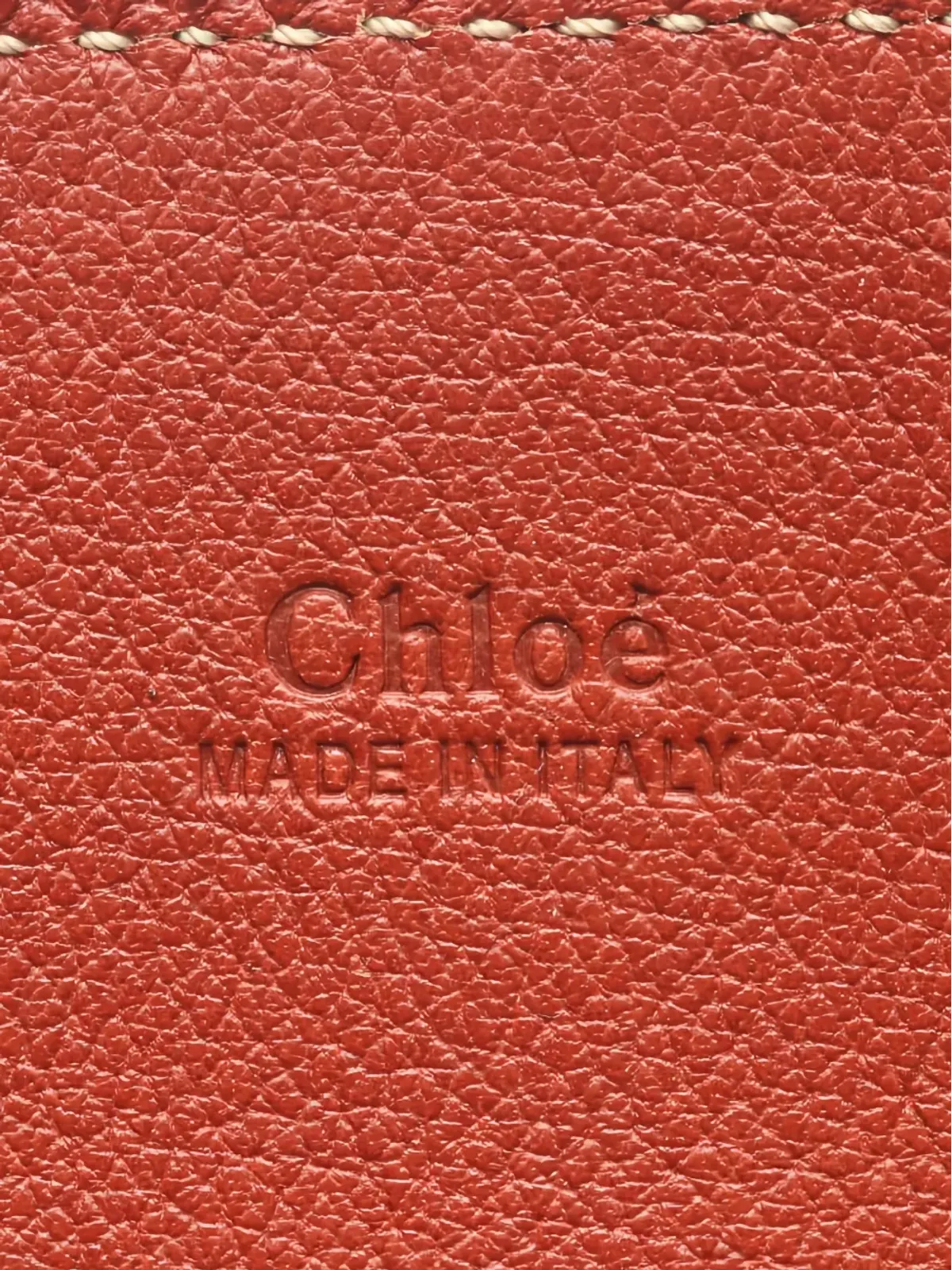 Chloé Pre-Owned 2020s Edith leather tote bag - Brown - 画像4