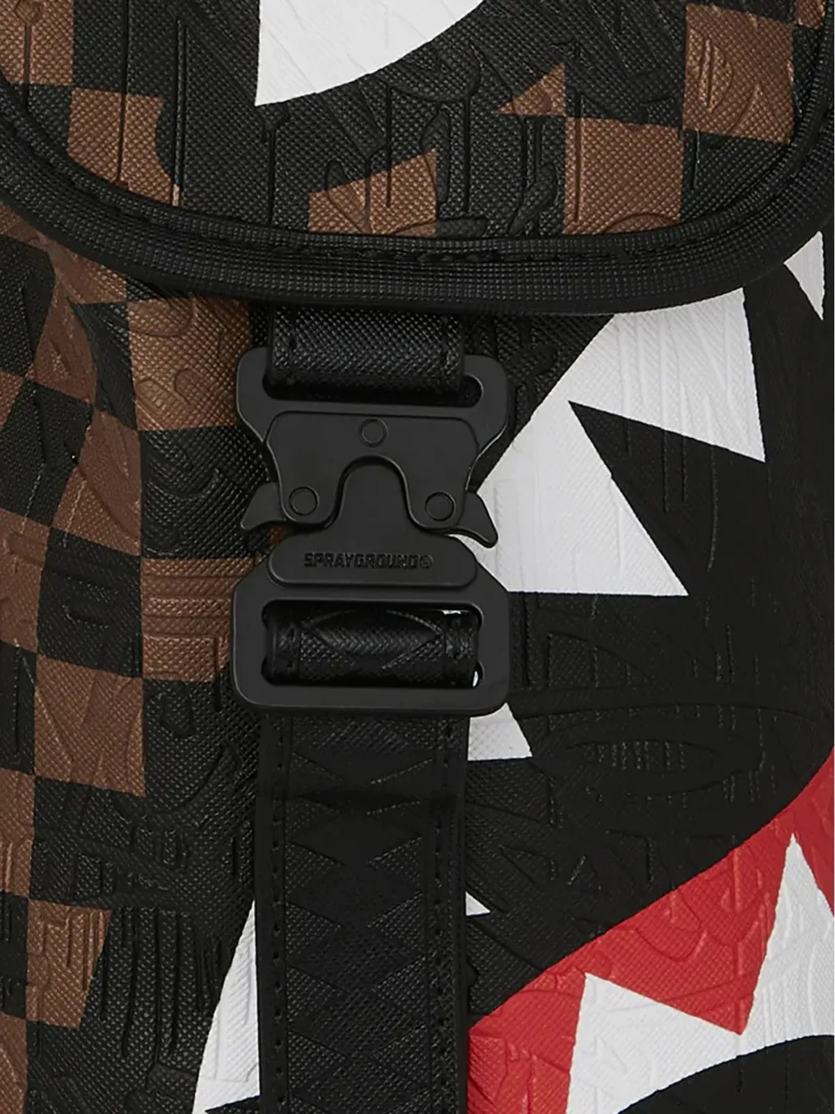 Sprayground Sawtooh Sharks in Paris Monte Carlo バックパック - ブラウン - 画像4
